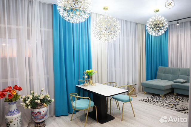 

Квартира-студия, 54 м², 2 кровати