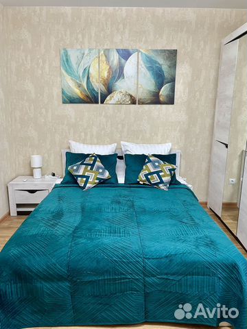 

1-к. квартира, 41 м², 2 кровати