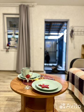 

Квартира-студия, 27 м², 2 кровати