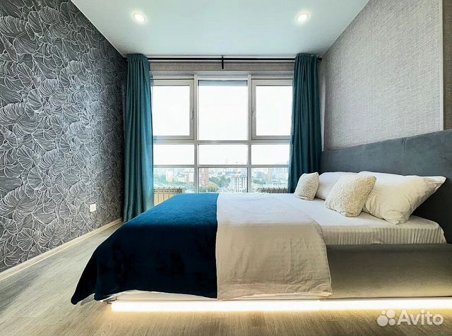 

Квартира-студия, 38 м², 2 кровати