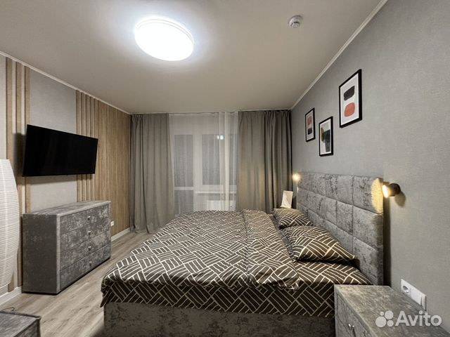 

1-к. квартира, 42 м², 3 кровати