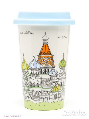 Кружка Мира Москва, керамическая, новая Кружка Мира Москва, керамическая, новая