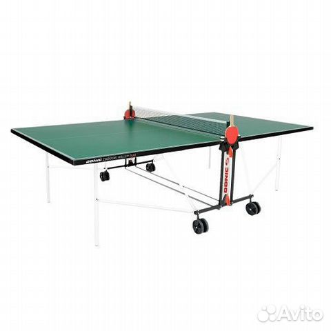 Теннисный стол Donic Outdoor Roller FUN зеленый Теннисный стол Donic Outdoor Roller FUN зеленый