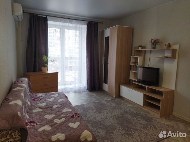 

1-к. квартира, 43 м², 2 кровати
