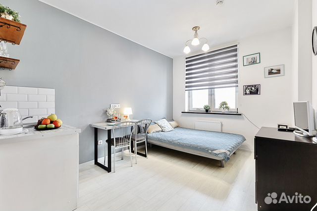 

Квартира-студия, 19 м², 1 кровать