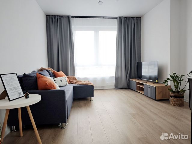 

1-к. квартира, 45 м², 2 кровати