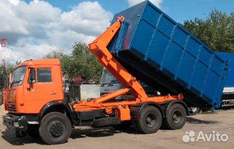 Вывоз мусора и пром.отходов-20-27м3. Слом строений