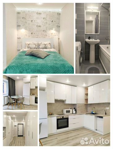 

1-к. квартира, 43 м², 1 кровать