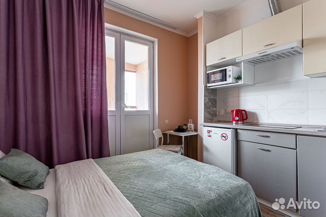 

Квартира-студия, 17 м², 1 кровать