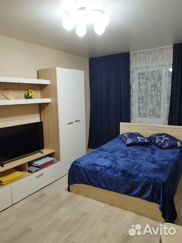 

1-к. квартира, 34 м², 2 кровати
