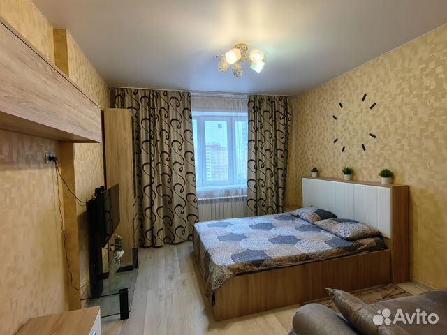 

1-к. квартира, 42 м², 2 кровати