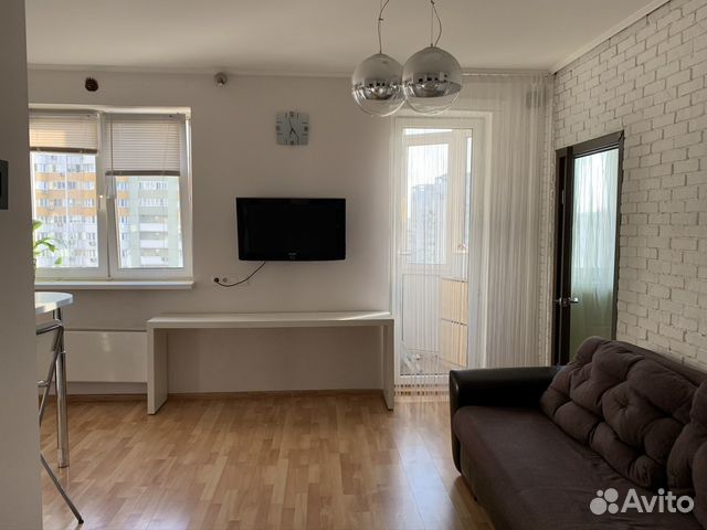 

1-к. квартира, 41 м², 2 кровати