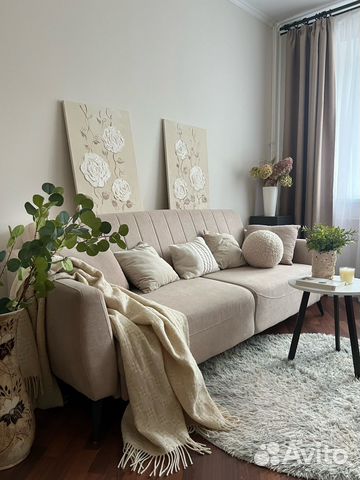 

2-к. квартира, 52 м², 2 кровати