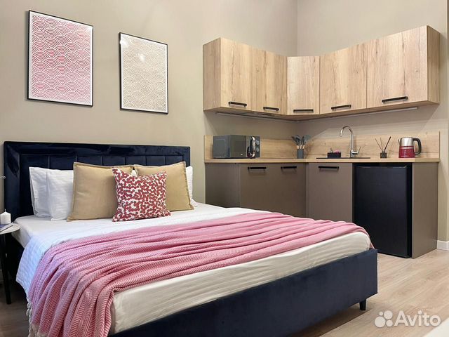 

Квартира-студия, 25 м², 1 кровать