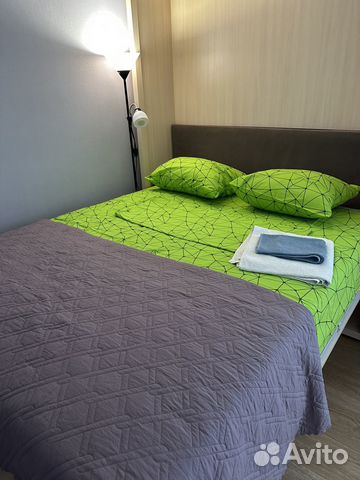 

1-к. квартира, 40 м², 2 кровати