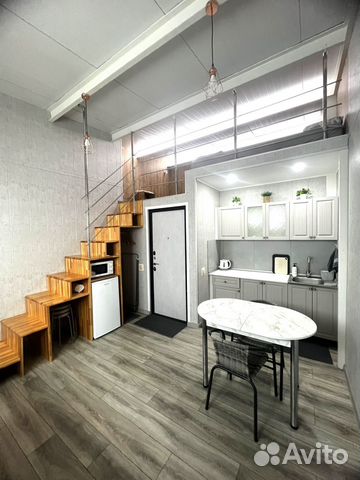 

Квартира-студия, 33 м², 4 кровати