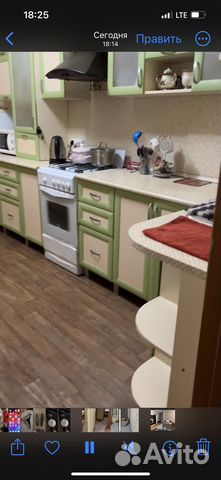 

1-к. квартира, 44 м², 3 кровати