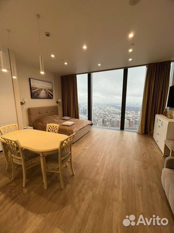 

Квартира-студия, 55 м², 2 кровати