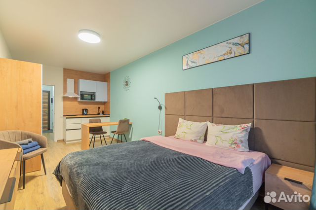 

Квартира-студия, 25 м², 1 кровать