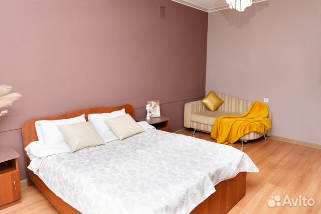 

1-к. квартира, 50 м², 2 кровати