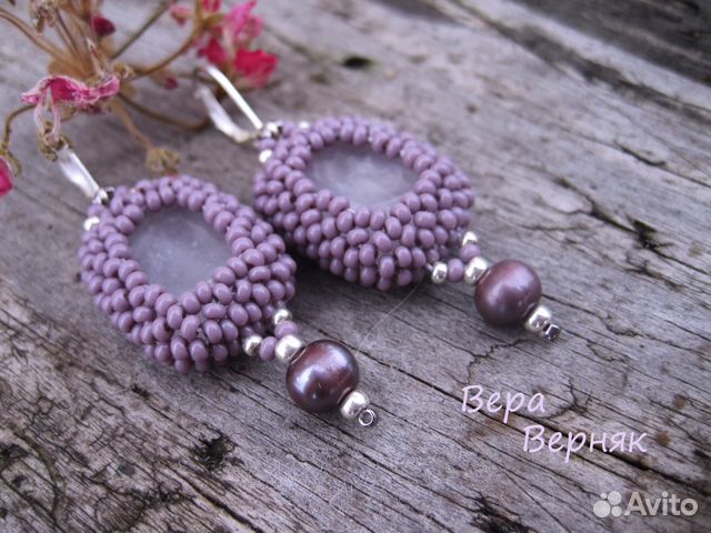 Серьги ручной работы 