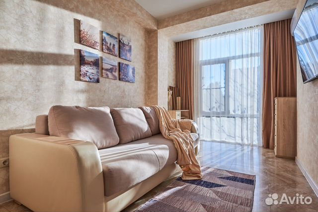 

1-к. квартира, 38 м², 2 кровати