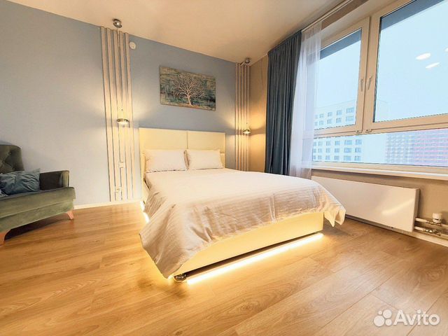 

Квартира-студия, 28 м², 1 кровать