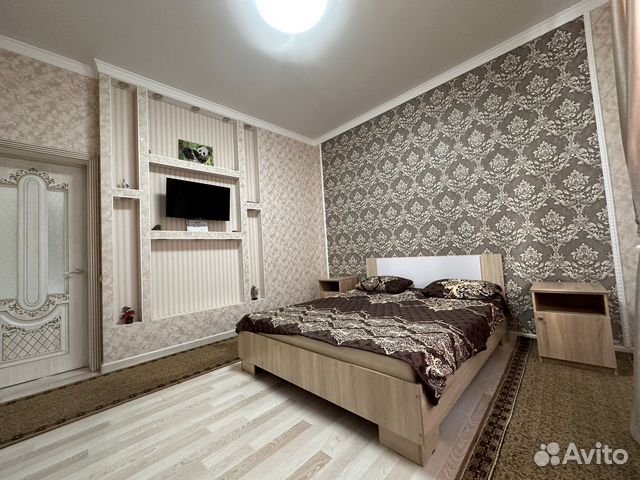 

1-к. квартира, 38 м², 2 кровати