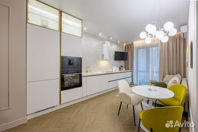 

1-к. квартира, 43 м², 2 кровати