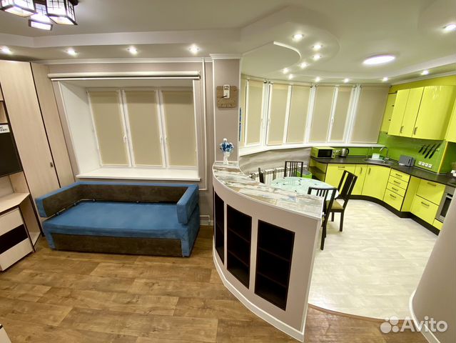

1-к. квартира, 46 м², 2 кровати
