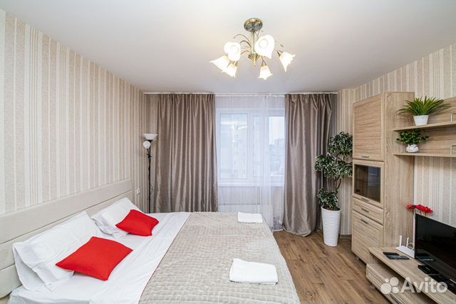 

1-к. квартира, 50 м², 2 кровати