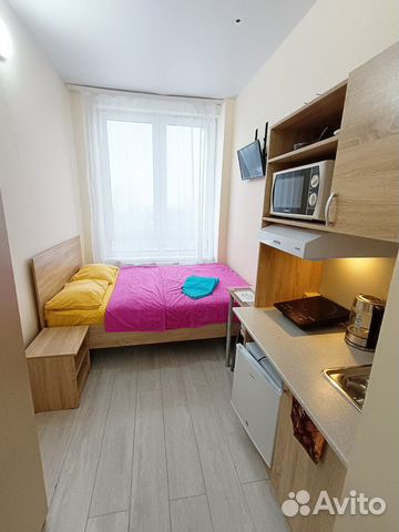 

Квартира-студия, 18 м², 1 кровать