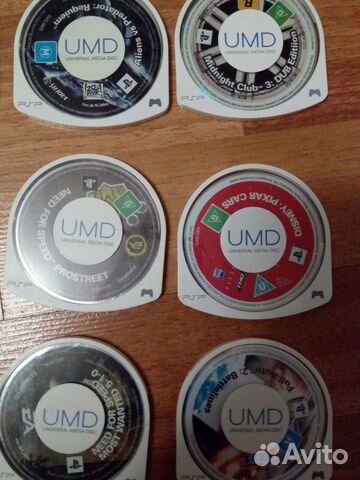 Диски для psp