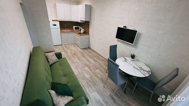 

1-к. квартира, 40 м², 2 кровати