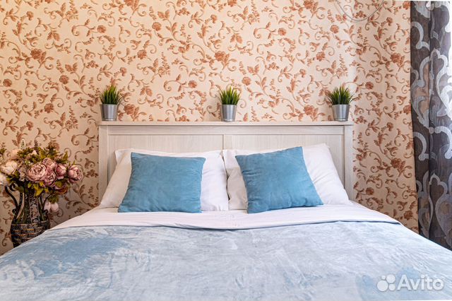 

1-к. квартира, 40 м², 2 кровати