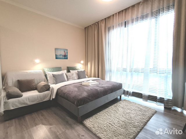 

Квартира-студия, 26 м², 2 кровати