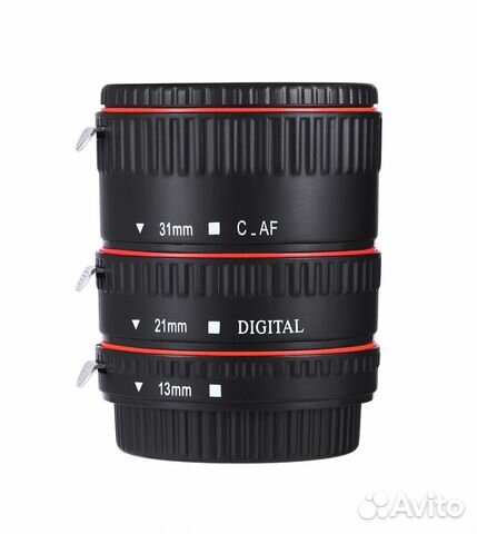 Набор макроколец для Canon автофокусные Почтой РФ