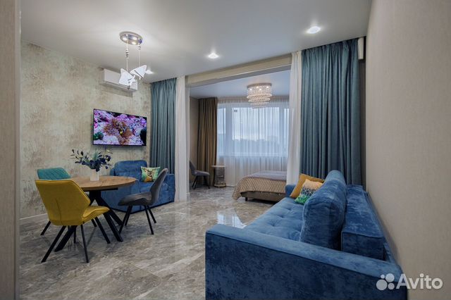 

Квартира-студия, 40 м², 3 кровати