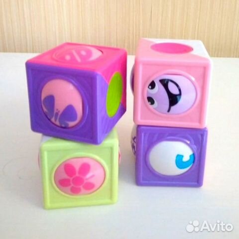 Кубики Fisher Price CBL32 (4 шт.)