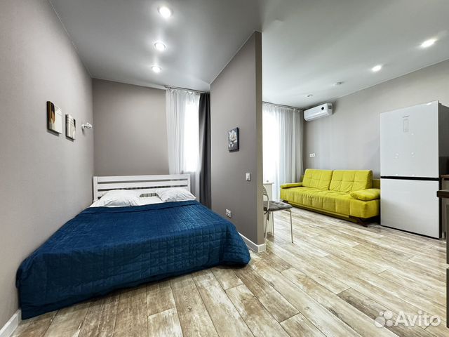 

Квартира-студия, 43 м², 2 кровати