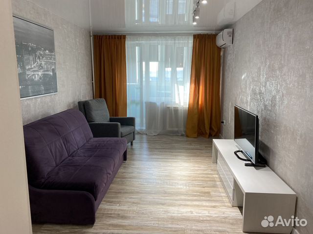 

1-к. квартира, 42 м², 2 кровати