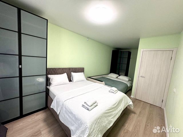 

1-к. квартира, 34 м², 3 кровати
