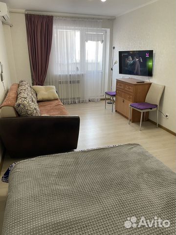 

1-к. квартира, 40 м², 2 кровати