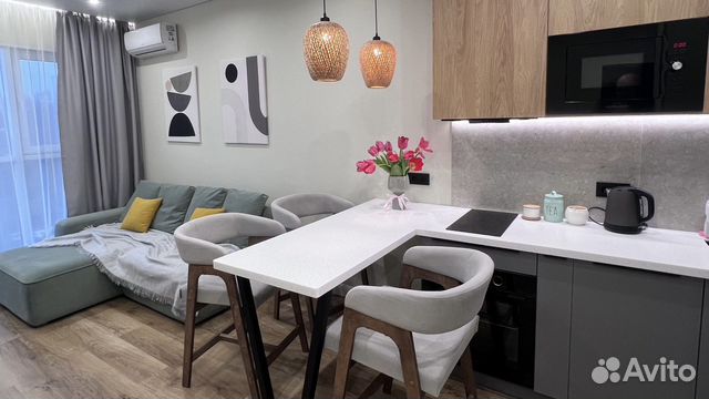 

1-к. квартира, 38 м², 2 кровати