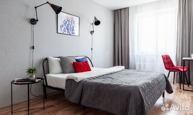

2-к. квартира, 45 м², 2 кровати