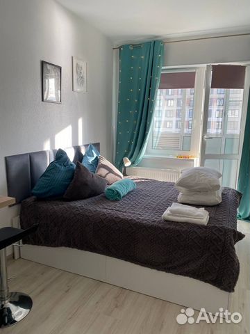 

Квартира-студия, 25 м², 1 кровать