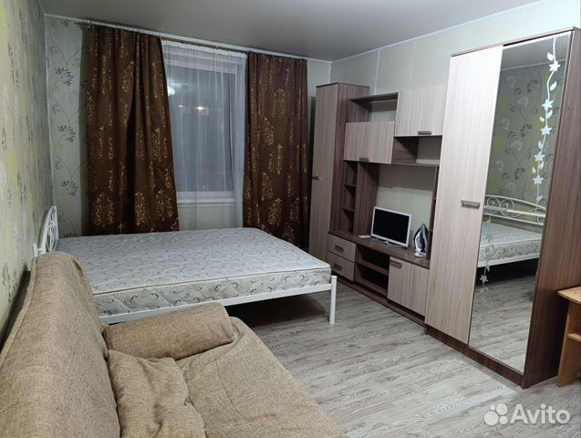

1-к. квартира, 32 м², 2 кровати