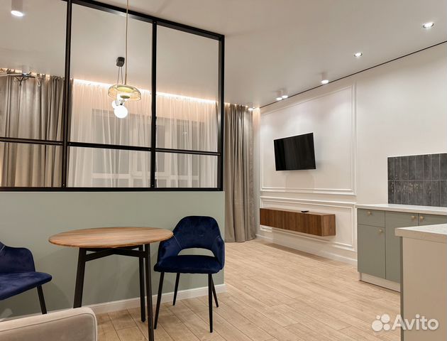 

Квартира-студия, 32 м², 2 кровати