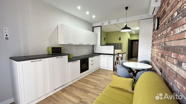 

Квартира-студия, 30 м², 2 кровати