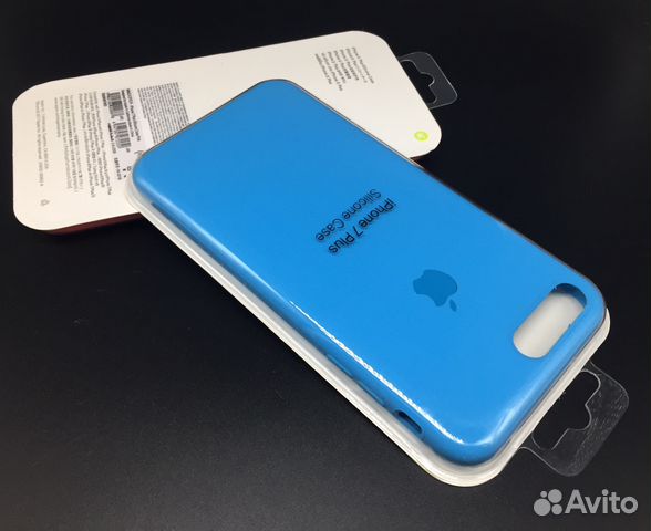 iPhone 7Plus Silicon Case AAA Blue айфон 7 + Голуб iPhone 7Plus Silicon Case AAA Blue айфон 7 + Голуб